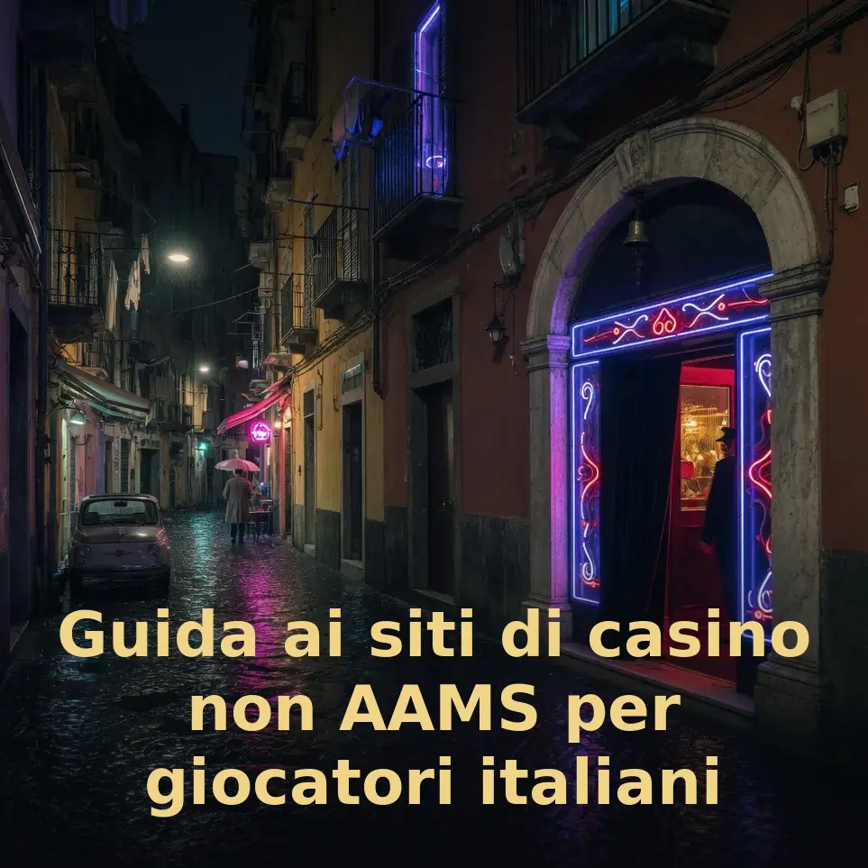 Guida ai siti di casino non AAMS per giocatori italiani